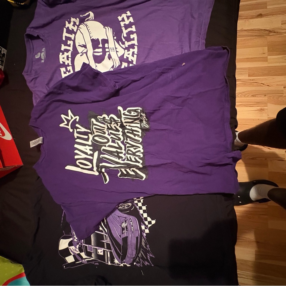 Purple Graphic Medium T-Shirt